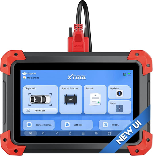 Xtool D7 OBD2 Scanner for All Cars – Full System Diagnostic, ECU Programming, Bi-Directional Control, 3-Year Free Update